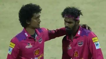 Tiruppur beat Trichy, Tiruppur won by 46 runs .